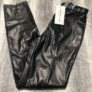 Leather Pants by Nicole + Lina Size Small (NWT)